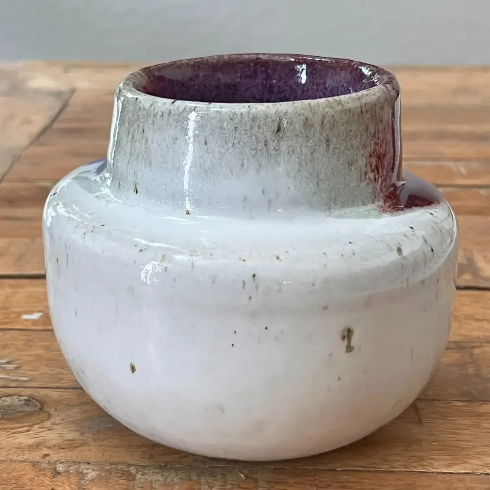 Art Studio Pottery Pot Vase 5.25